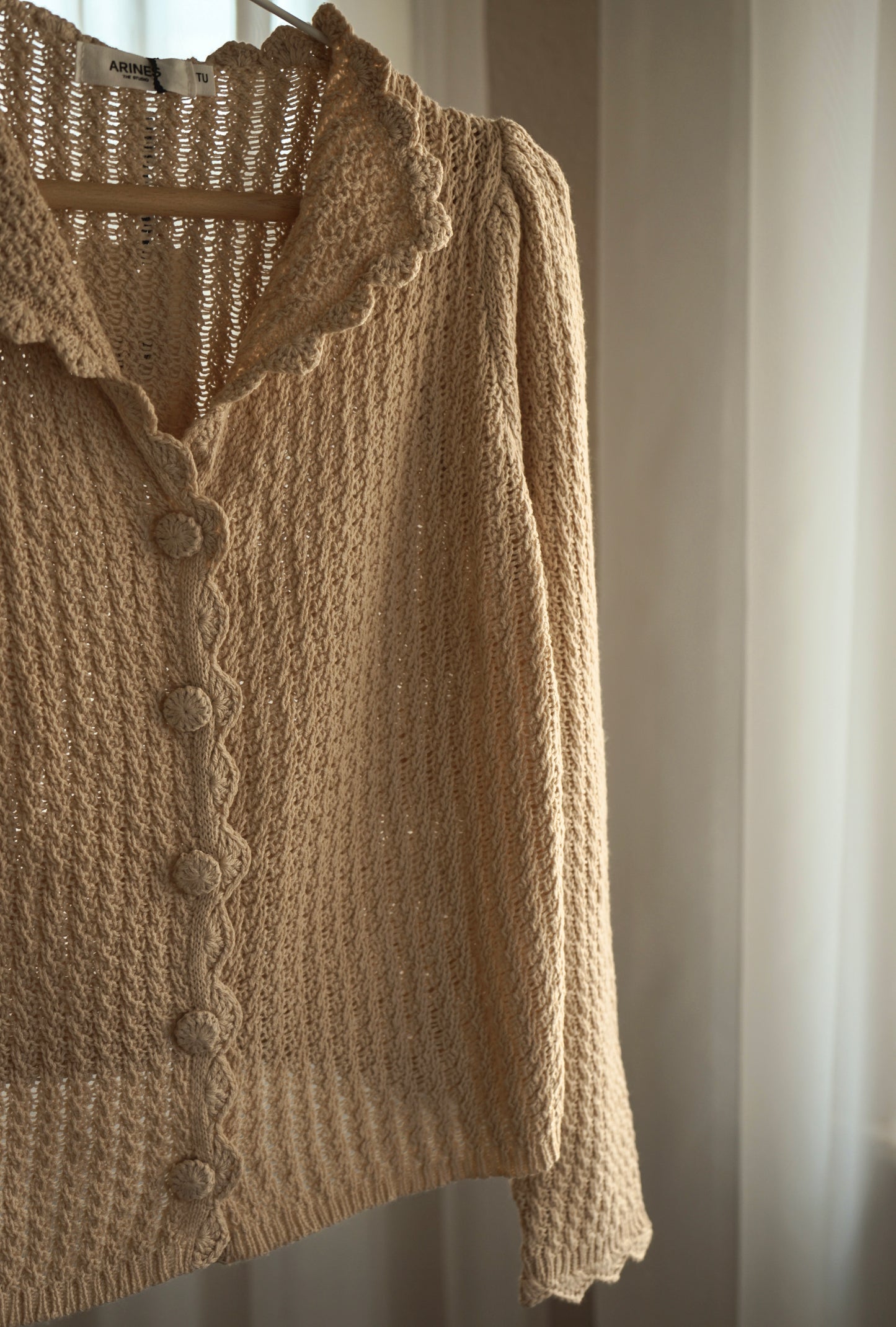 Structured Knit Cardigan - AMELIE