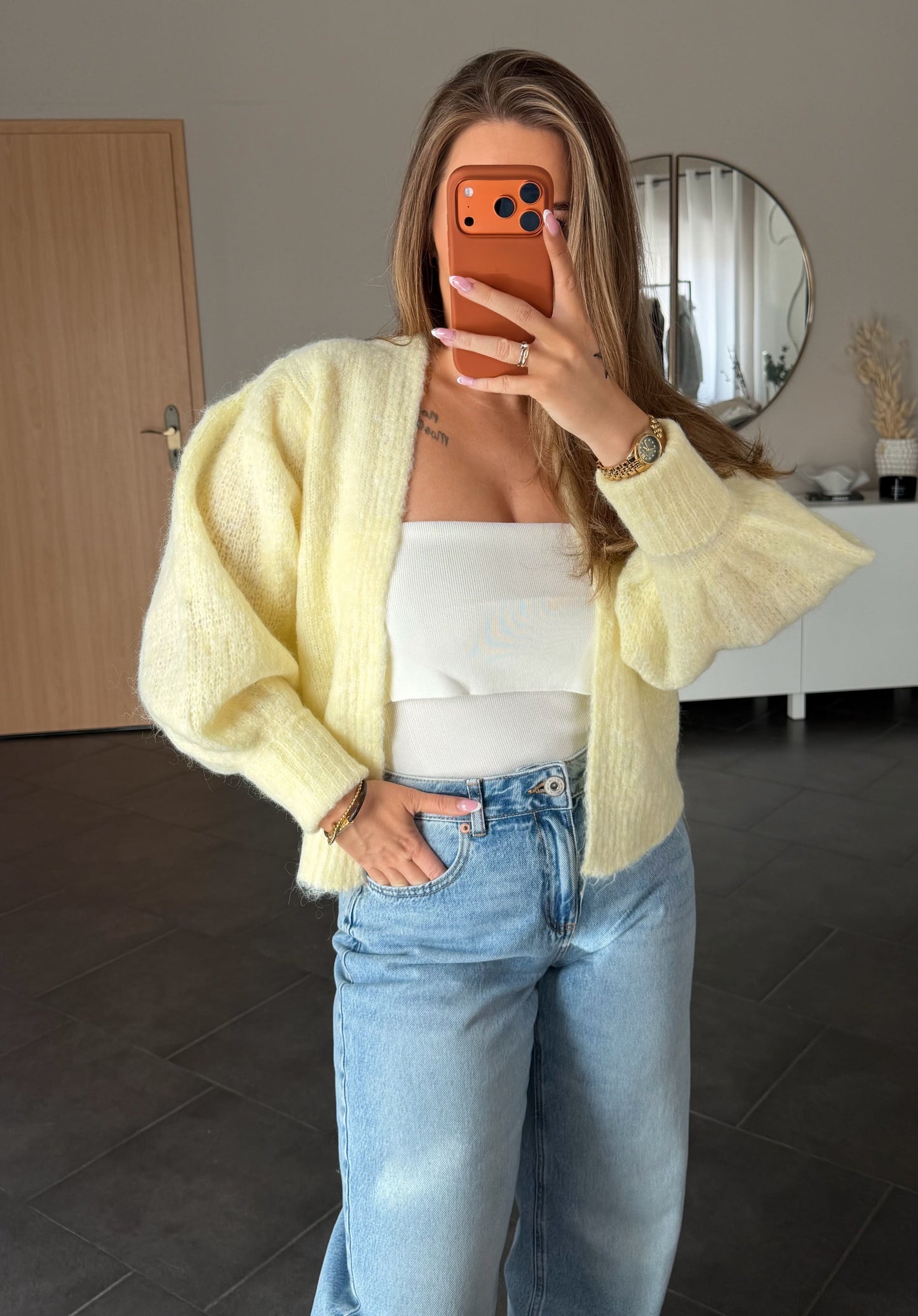 Lemon Glow Cardigan