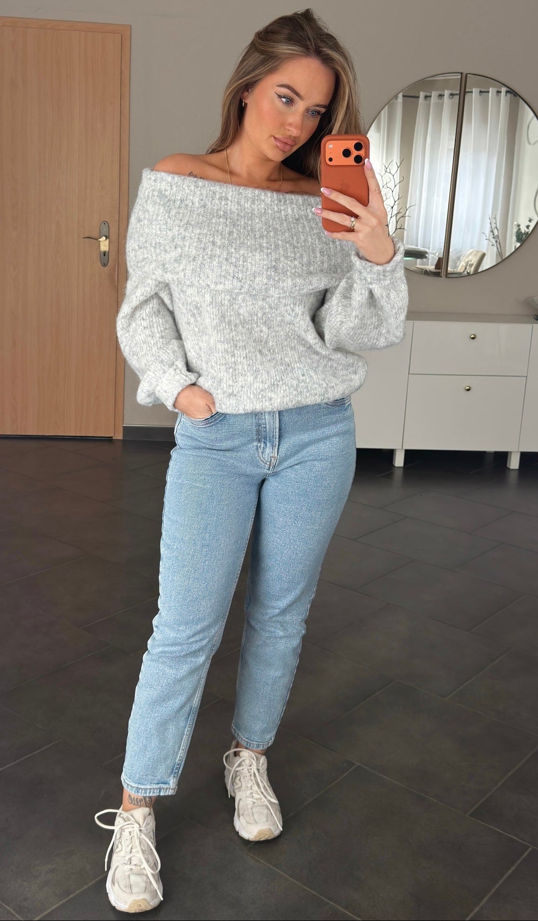 Soft Off-Shoulder Knit - LUNA