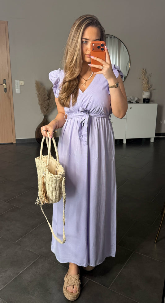 Amalfi Dress - Lavender
