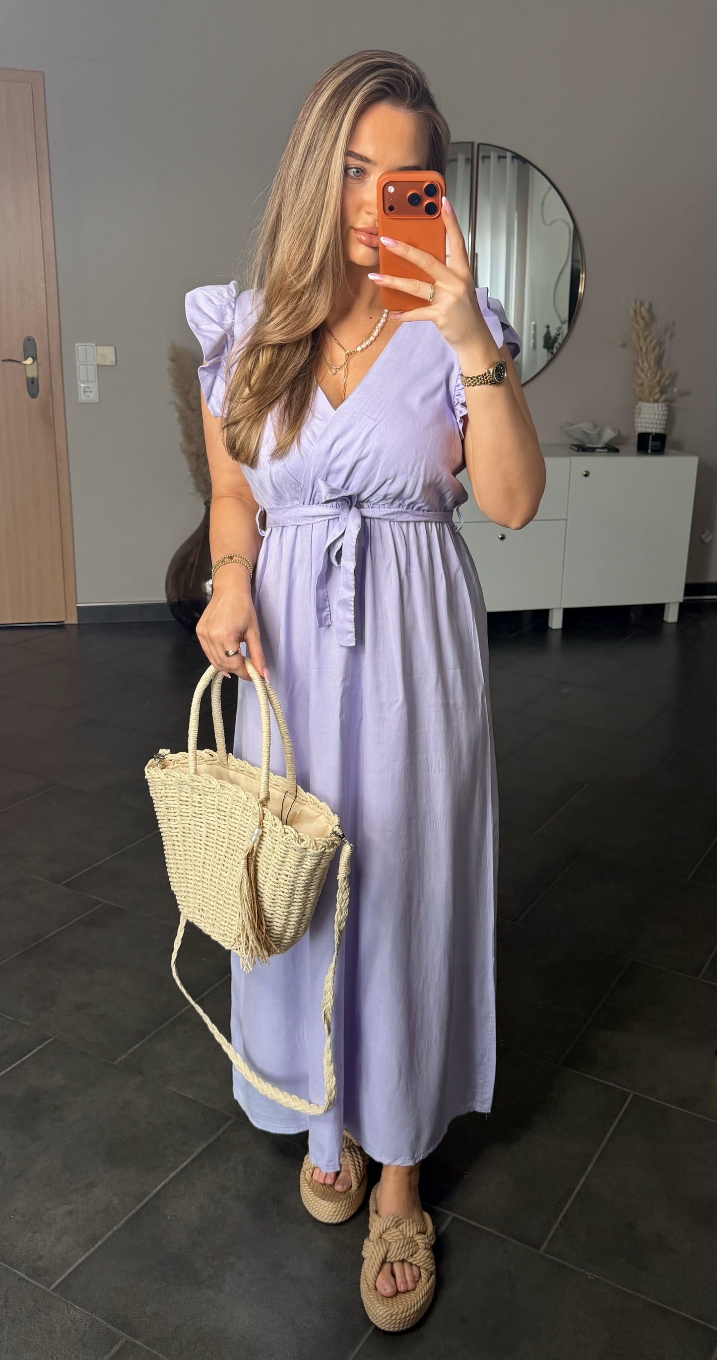 Amalfi Dress - Lavender
