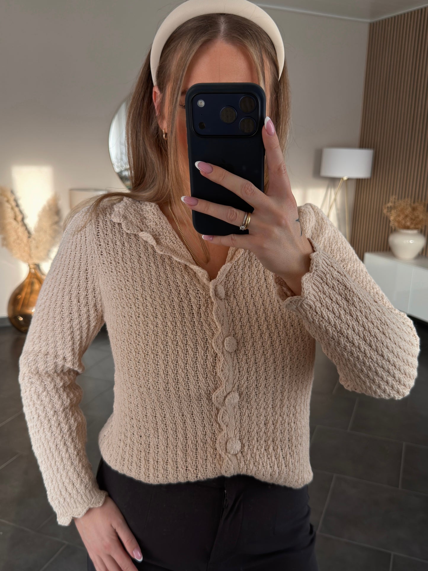 Structured Knit Cardigan - AMELIE
