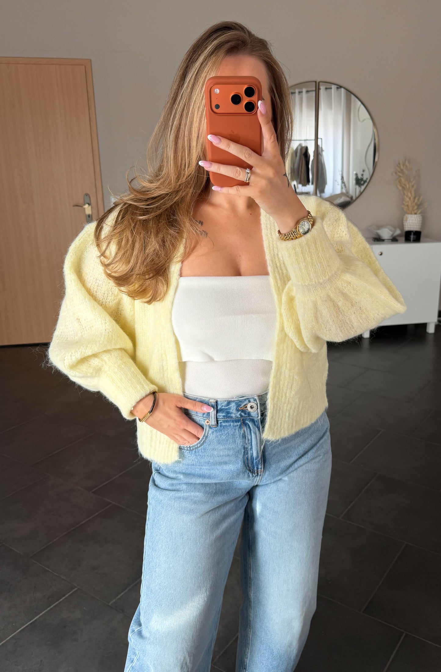 Lemon Glow Cardigan
