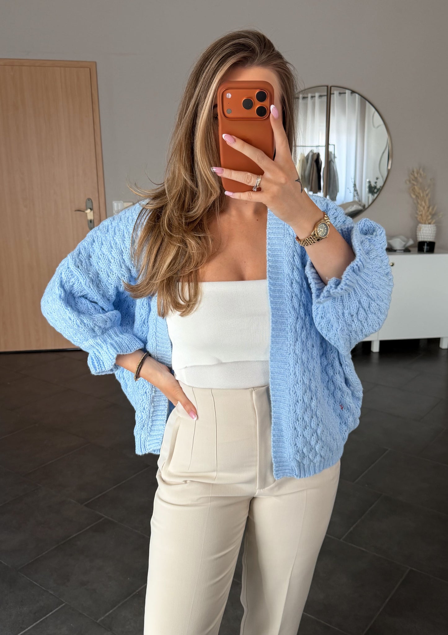 Sky Blue Cardigan