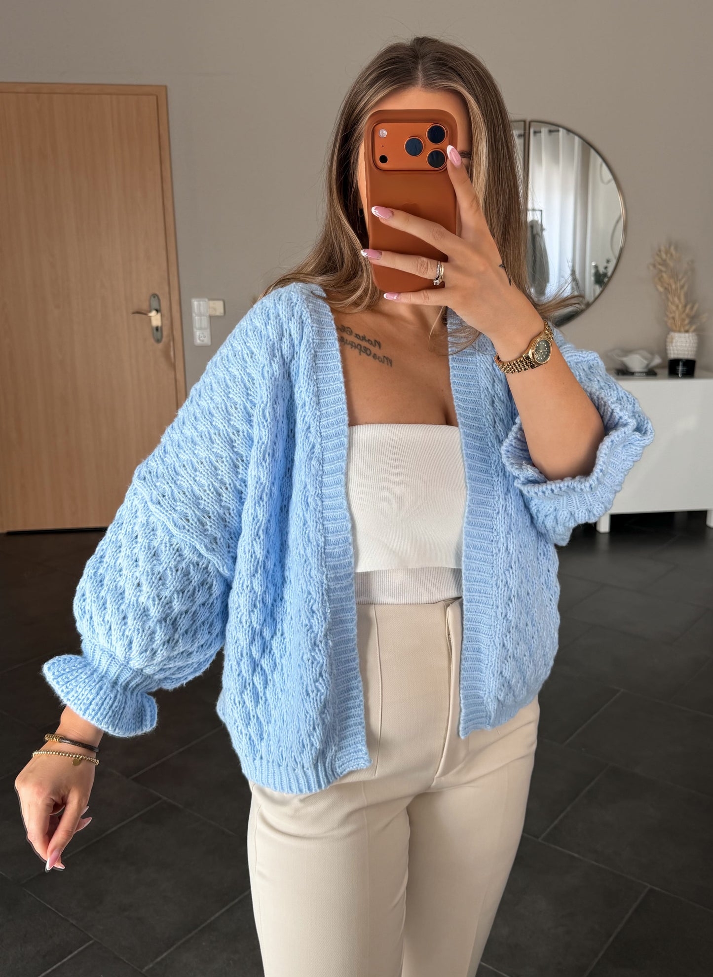 Sky Blue Cardigan